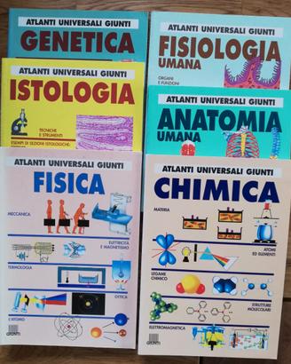 6 VOLUMI ATLANTI UNIVERSALI GIUNTI