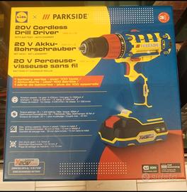 Trapano Avvitatore a Batteria Parkside   NUOVO!