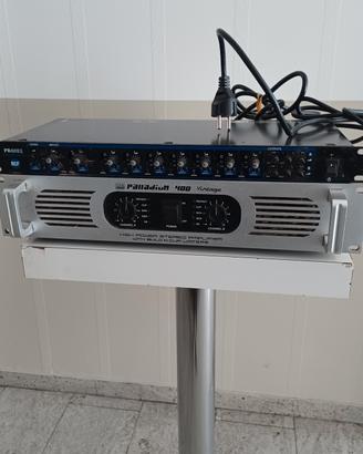 Casse,amplificatore,mixer,adattatore bluetooth