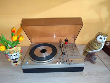 Giradischi Vintage Philips 660 Stereo e Casse Orig