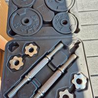Kit manubri bodybuilding