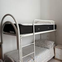 Letto castello + 2 Materassi