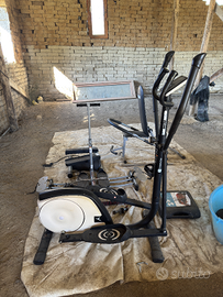 Set 4 attrezzi per palestra