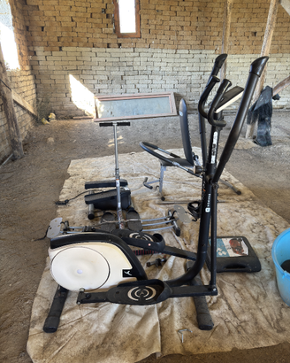 Set 4 attrezzi per palestra