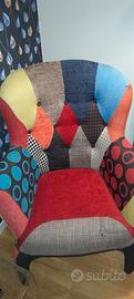 Poltrona patchwork