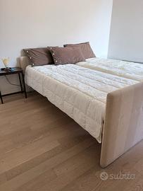 Letto duetto flou