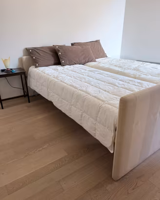 Letto duetto flou