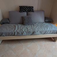 Letto singolo - Struttura e materasso 