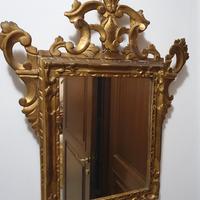 specchiera in foglia d oro