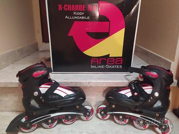 Pattini a rotelle regolabili