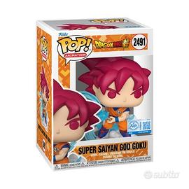 Funko Pop! Goku Super Saiyan God 2491 Animation