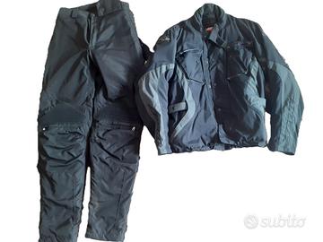Tuta moto 2 pezzi Spyke 2XL imbottitura staccabile
