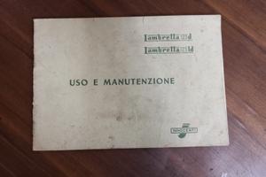 Libretto uso e manutenzione Lambretta