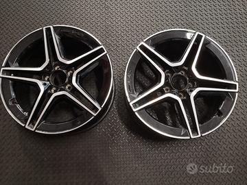 2 cerchi originali Mercedes AMG da 18 usati
