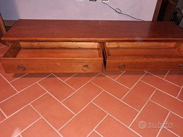 mobile per TV con cassetti