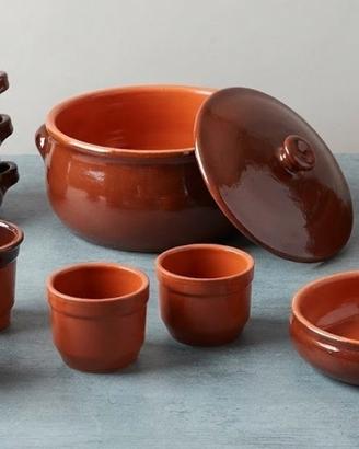 Set in Terracotta da cucina (13 pezzi)
