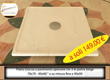 Piatti doccia in pietra