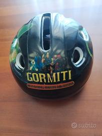 Casco Gormiti per bambini bicicletta, skateboard