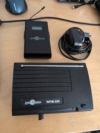 sistema monitor in ear wireless 