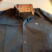 Camicia da uomo Burberry blu 