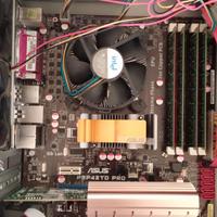 Asus P5P43TD-PRO, cpu Core2 Quad Q9400, ram 8GB