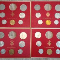 #1934 - Quattro cartoncini VATICANO Paolo VI