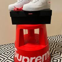 Nike Air Force 1 Low Supreme Bianche 37.5