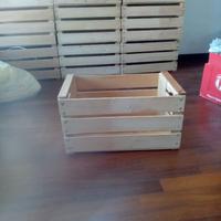 6/12 cassette in legno  cm 50x30 h 28