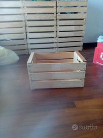 6/12 cassette in legno  cm 50x30 h 28