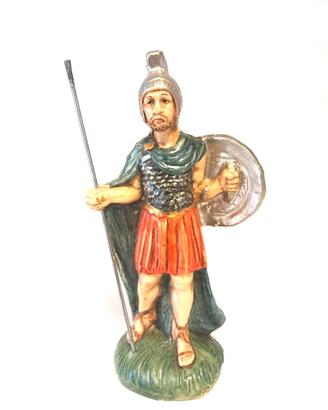 Statuina Presepe Soldato Romano Cartapesta