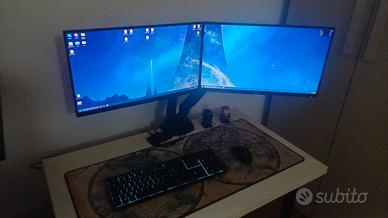 Doppio monitor e supporto