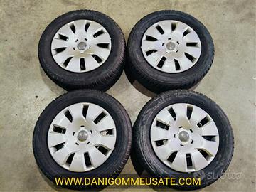 KIT CERCHI IN FERRO E GOMME 205 60 16 AUDI VW