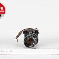 Pentacon Auto 100mm f2.8 M42 + custodia in pelle U