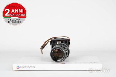 Pentacon Auto 100mm f2.8 M42 + custodia in pelle U