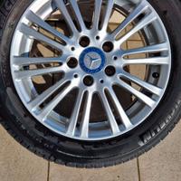 RUOTE MERCEDES CERCHI+GOMME 195/55 R16