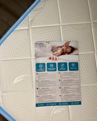 Materasso matrimoniale + rete acquistato a Maggio