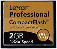 Compact Flash Lexar Professional 2 GB
