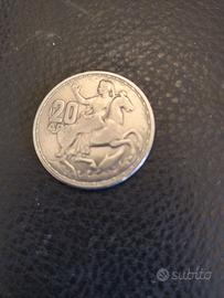 20 dracme 1960  Grecia argento