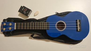 Ukulele Mahalo MR1bu blu + accordatore