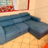 Divano Letto con Penisola Contenitore