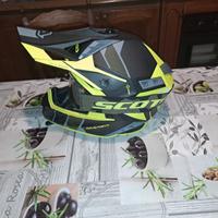 Casco acerbis completo di visiera scott