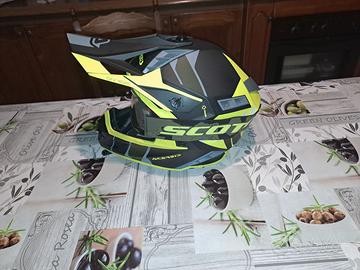 Casco acerbis completo di visiera scott