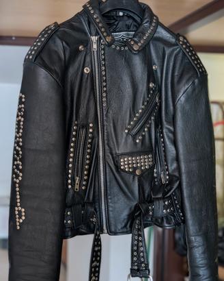 Chiodo in pelle Gossip 