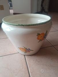 Portavaso in ceramica metà '900 - Cache-pot
