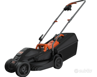 BLACK+DECKER, RASAERBA 1000 W, Larghezza Taglio 32