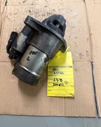 MOTORINO D'AVVIAMENTO 8980147430, ASTRA 1.7TD 2007