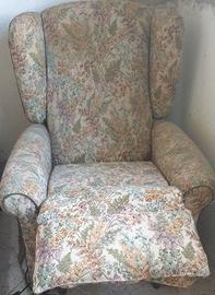 Poltrona reclinabile elettrica