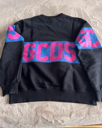 Felpa nera GCDS