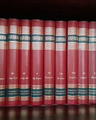 Enciclopedia "UNIVERSO LA GRANDE ENCICLOPEDIA " 