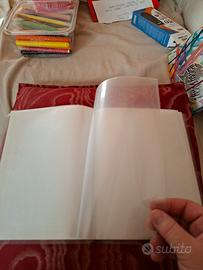 Portalistino 50 fogli trasparenti (100 pagg) 15x21
